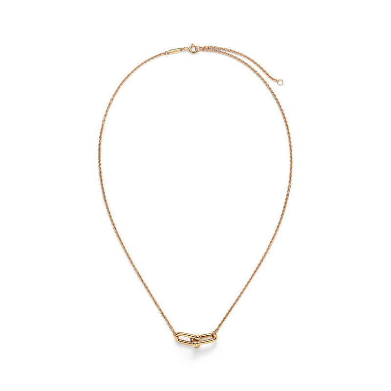 Tiffany & Co. Tiffany HardWear Colgante de eslabones dobles pequeños de oro amarillo Grandes ahorros