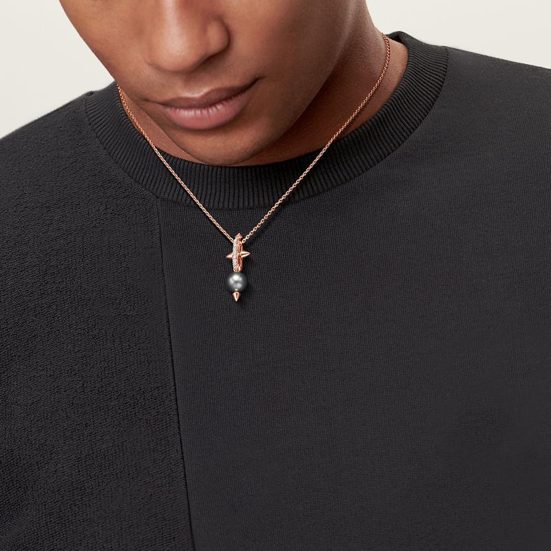 Tiffany & Co. Tiffany Titan by Pharrell Williams Colgante de perla de Tahití y oro con diamantes Rebajas de fábrica