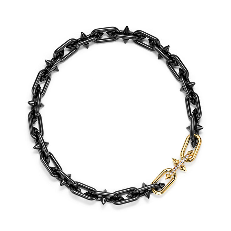 Tiffany & Co. Tiffany Titan by Pharrell Williams Collar de titanio oro y diamantes Los más vendidos