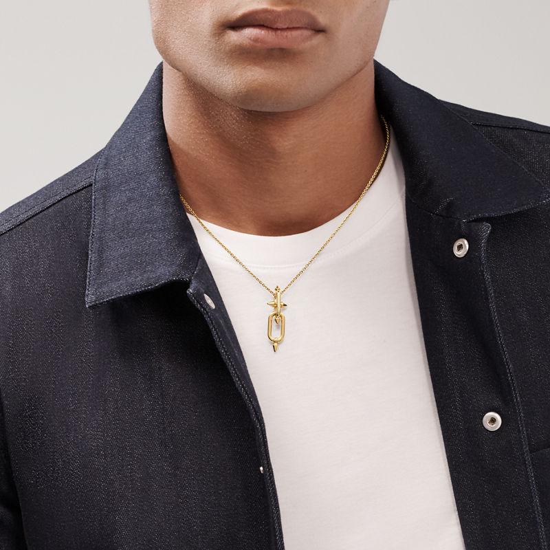 Tiffany & Co. Tiffany Titan by Pharrell Williams Colgante de oro amarillo Ventas relámpago