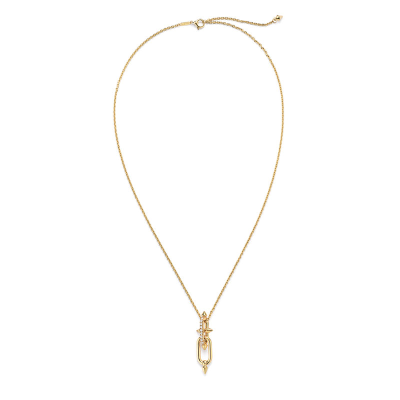 Tiffany & Co. Tiffany Titan by Pharrell Williams Colgante de oro amarillo con diamantes Descuento