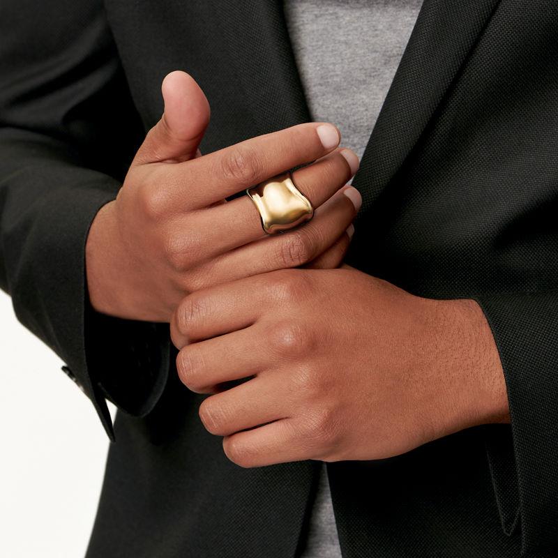 Tiffany & Co. Elsa Peretti® Anillo Bone de oro amarillo Outlet online