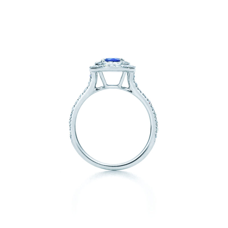Tiffany & Co. Tiffany Soleste Anillo con zafiro y diamantes Último día
