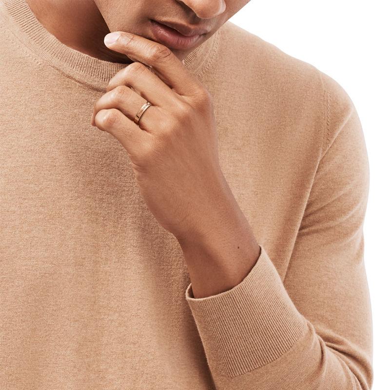 Tiffany & Co. T&CO.® Alianza en oro rosa con un diamante Tienda de fábrica