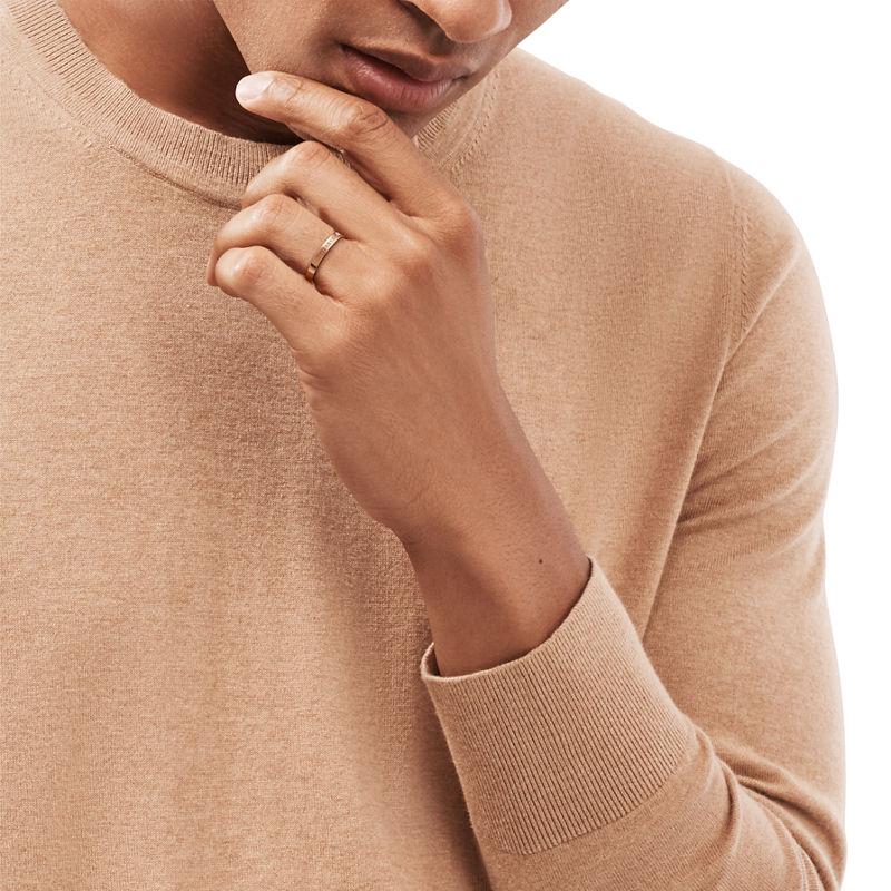 Tiffany & Co. T&CO.® Alianza en oro rosa con un diamante En oferta
