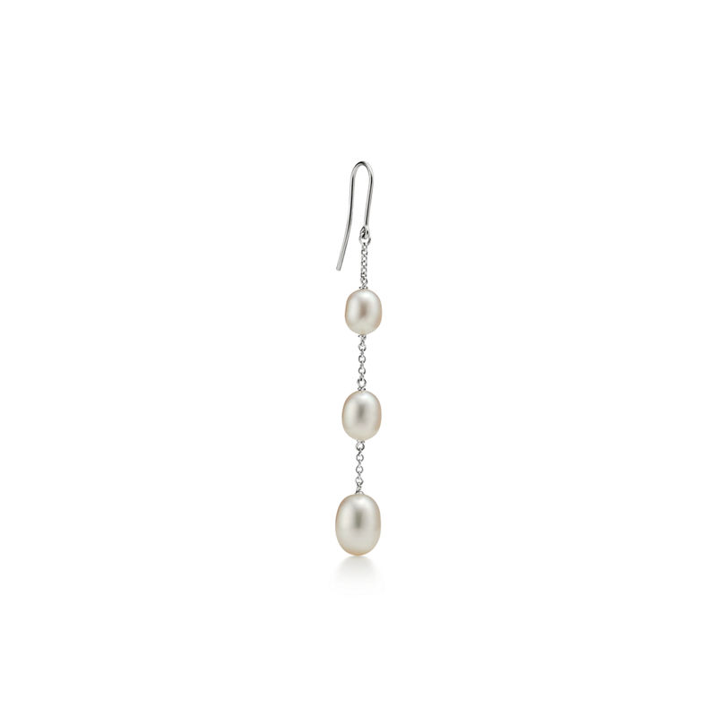 Tiffany & Co. Elsa Peretti® pendientes de cadena Pearls by the Yard™ Rebajas de fábrica