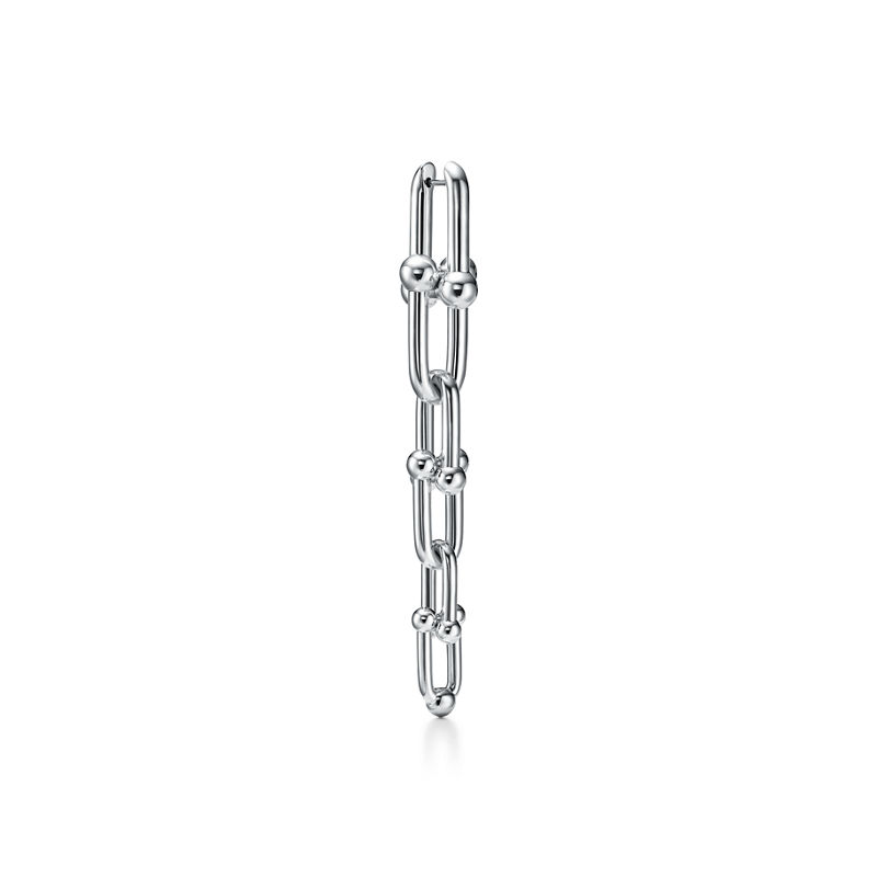 Tiffany & Co. Tiffany HardWear Pendientes de eslabones escalonados de plata de ley Ventas relámpago