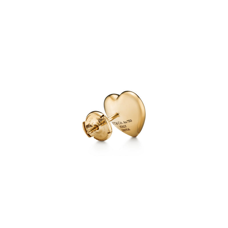 Tiffany & Co. Return to Tiffany™ Pendientes Full Heart de oro amarillo Descuento