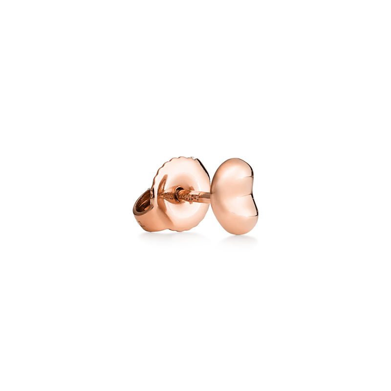 Tiffany & Co. Elsa Peretti® Pendientes Bean design en oro rosa 9 mm ÚLTIMAS EDICIONES