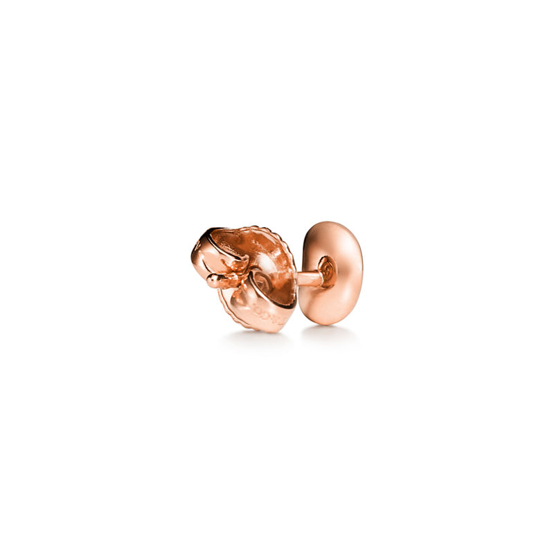 Tiffany & Co. Elsa Peretti® Pendientes Bean design en oro rosa 9 mm ÚLTIMAS EDICIONES