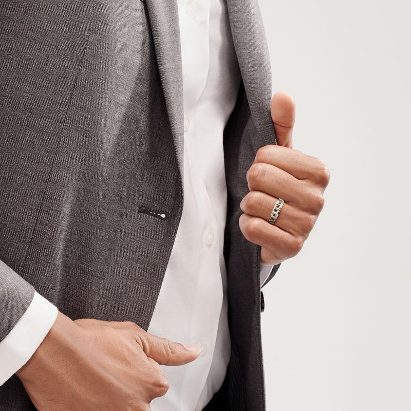 Tiffany & Co. Tiffany T Anillo ancho True de oro blanco En oferta