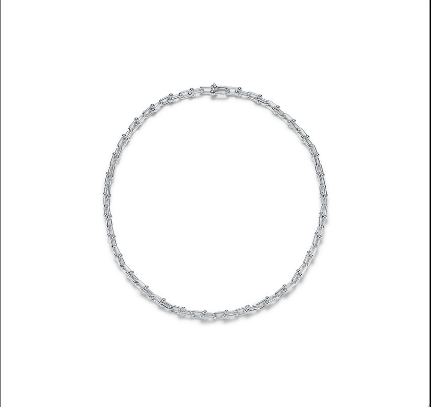 Tiffany & Co. Tiffany HardWear Collar de eslabones pequeños de plata de ley En línea