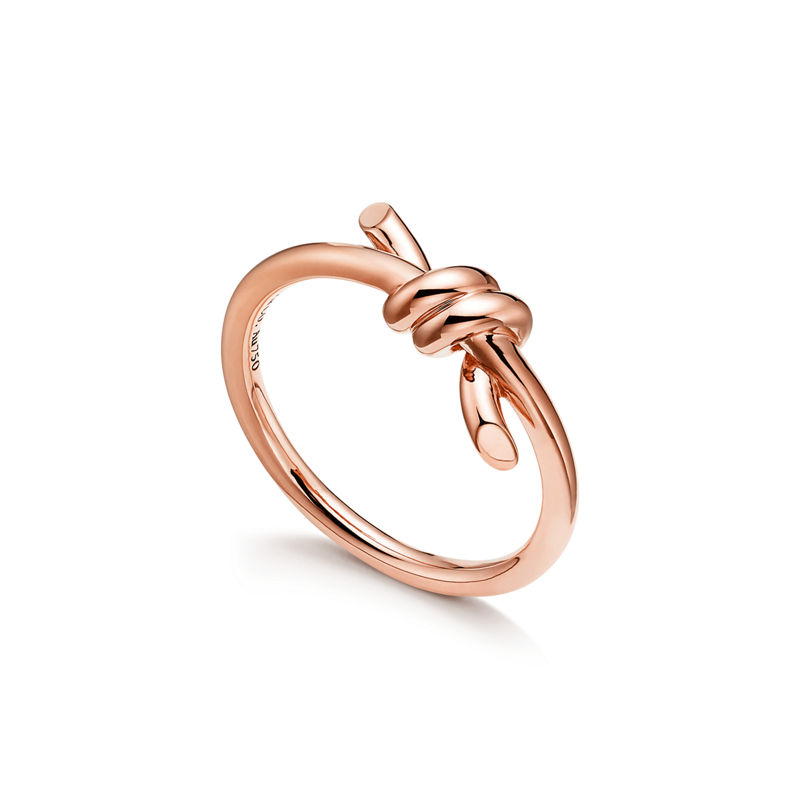Tiffany & Co. Tiffany Knot Anillo en oro rosa Tienda