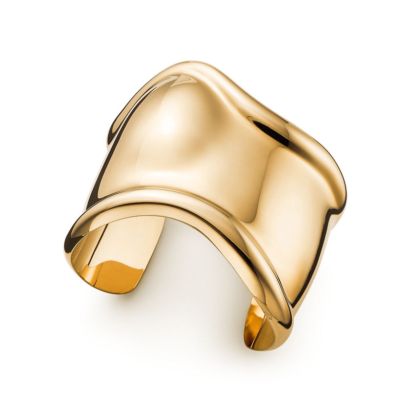 Tiffany & Co. Elsa Peretti® Brazalete Bone mediano en oro de 18 quilates Último día