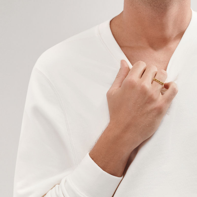 Tiffany & Co. Tiffany T Anillo estrecho True de oro amarillo Devoluciones gratuitas