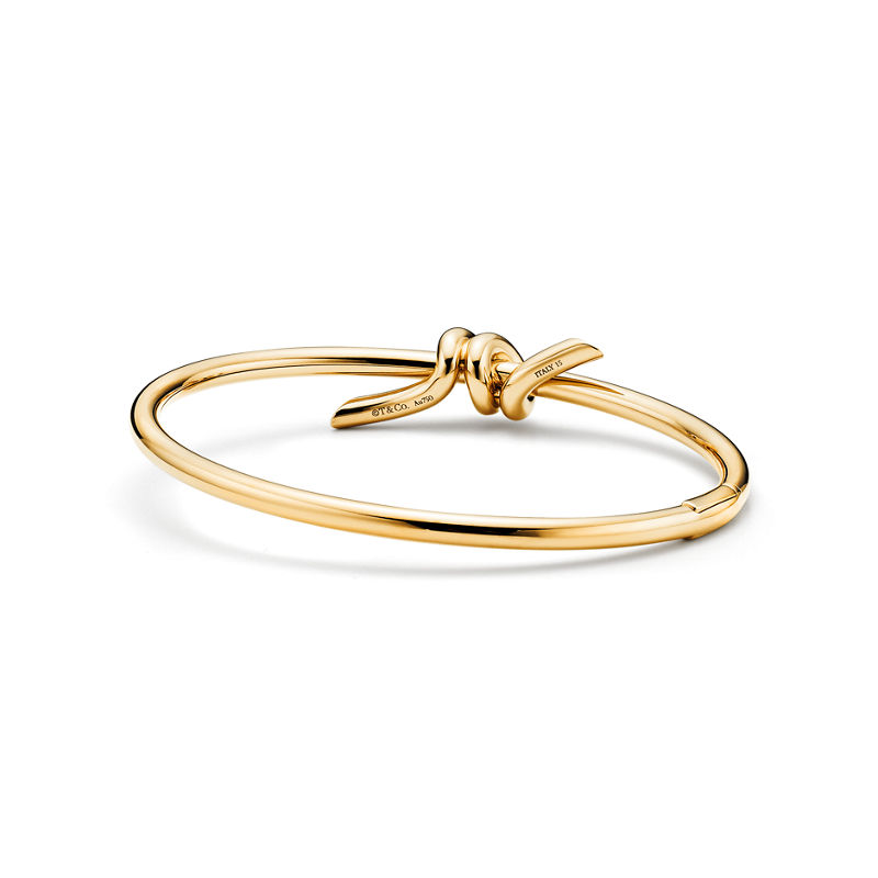 Tiffany & Co. Tiffany Knot Brazalete Wire de oro amarillo En oferta