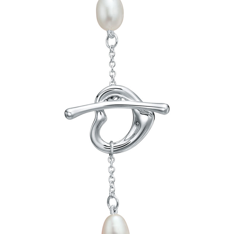 Tiffany & Co. Elsa Peretti® pulsera de perlas Open Heart Oferta exclusiva