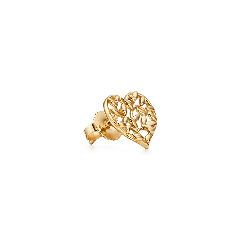 Tiffany & Co. Paloma Picasso® pendientes en forma de corazón Olive Leaf Grandes ahorros