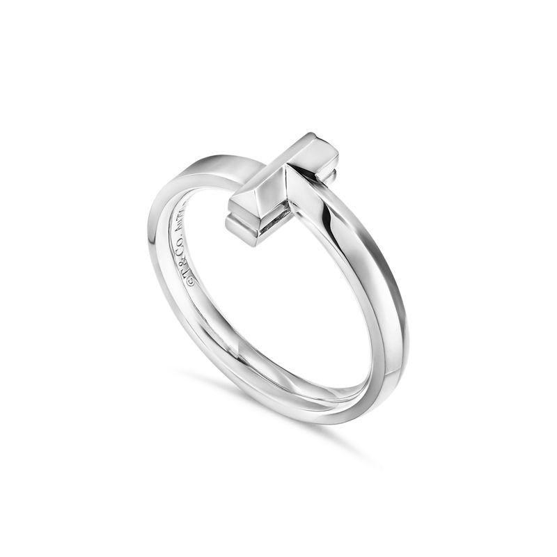 Tiffany & Co. Tiffany T T1 Anillo de oro blanco Ofertas