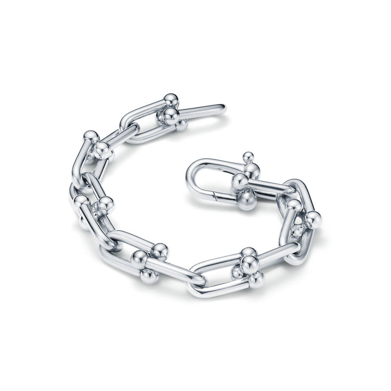 Tiffany & Co. Tiffany HardWear Pulsera de eslabones grandes de plata de ley Rebajas de fábrica