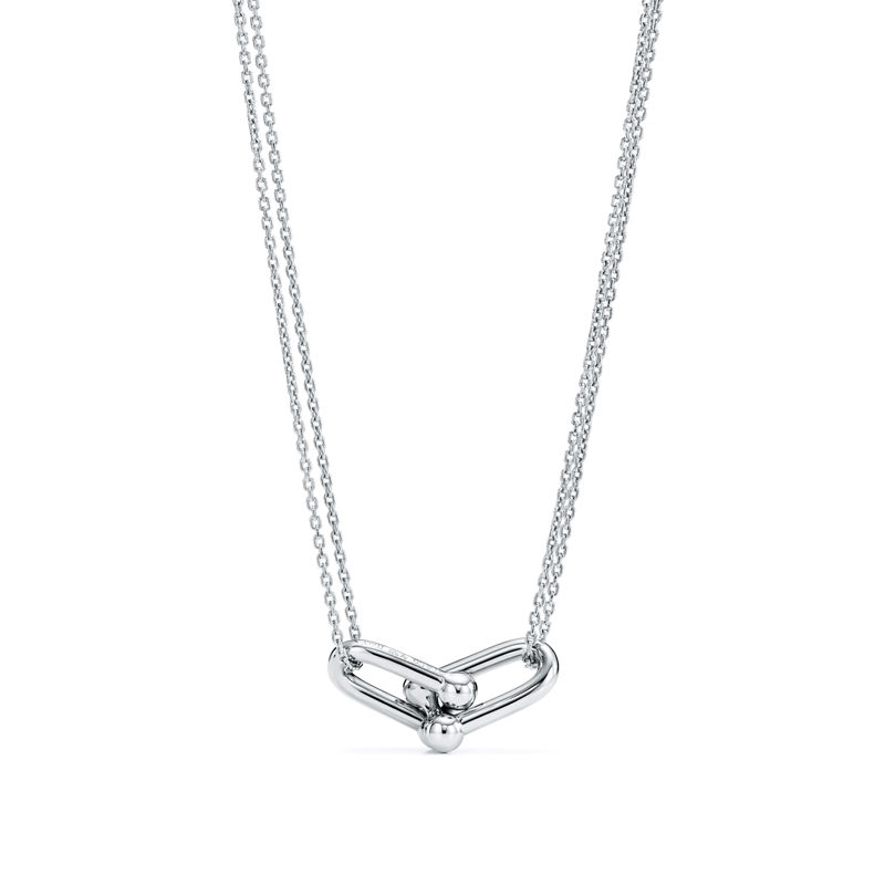 Tiffany & Co. Tiffany HardWear Colgante de eslabones dobles grandes de plata de ley Tienda