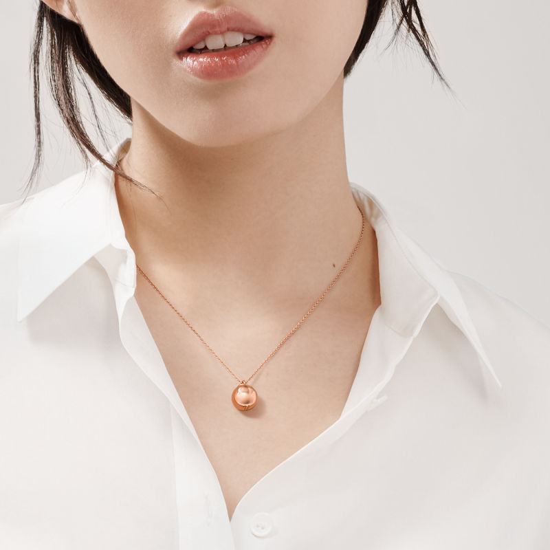 Tiffany & Co. Tiffany HardWear Colgante de esfera en oro rosa 12 75 mm Rebajas online