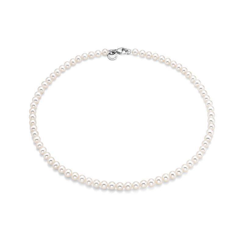 Tiffany & Co. Ziegfeld Collection Collar de perlas con cierre de plata 5-6 mm Envío gratis