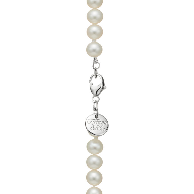 Tiffany & Co. Ziegfeld Collection Collar de perlas con cierre de plata 5-6 mm Envío gratis
