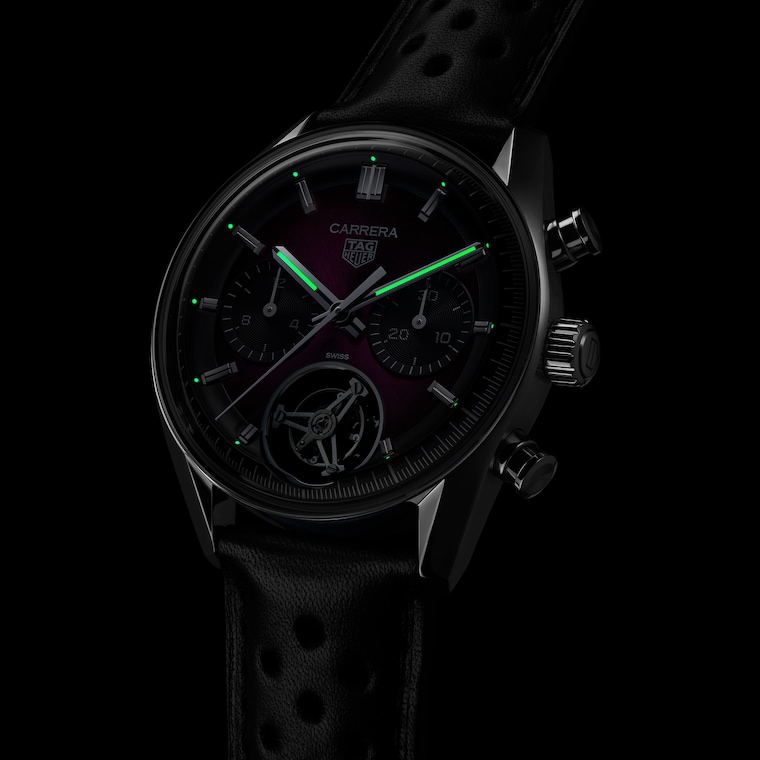 TAG Heuer TAG Heuer Carrera Chronograph Tourbillon Automático 42 mm Acero CBS5017.FC6605 Outlet online