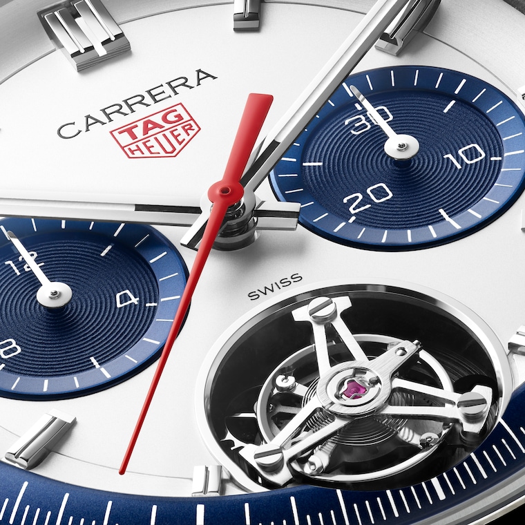 TAG Heuer TAG Heuer Carrera Chronograph Tourbillon Automático 42 mm Acero CBS5013.EB0375 En oferta