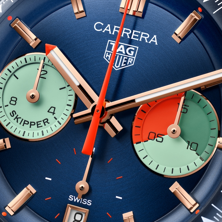 TAG Heuer TAG Heuer Carrera Chronograph Skipper Automático 39 mm Oro 5N CBS2241.FN8023 Rebajas de fábrica