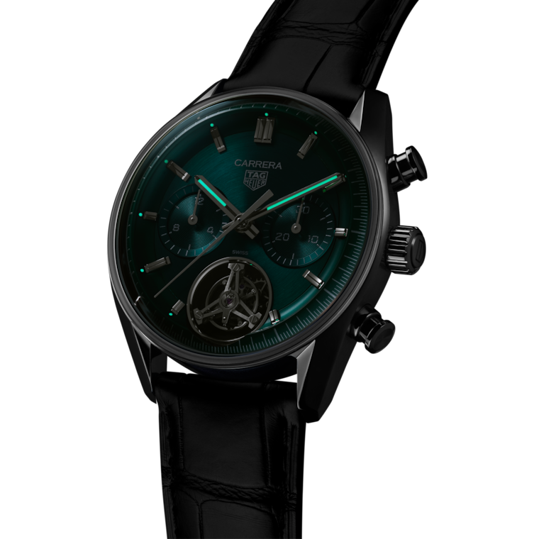 TAG Heuer TAG HEUER CARRERA CHRONOGRAPH TOURBILLON Automático 42 mm Acero CBS5011.FC6566 Los más vendidos