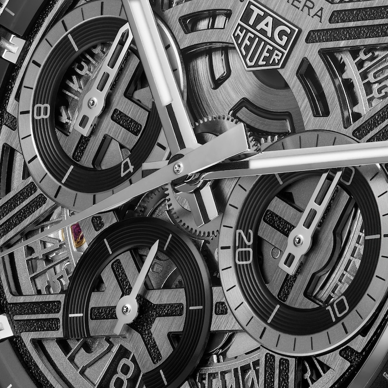 TAG Heuer TAG Heuer Carrera Chronograph Extreme Sport Automático 44 mm Titanio con revestimiento DLC CBU2080.FT6272 Liquidación