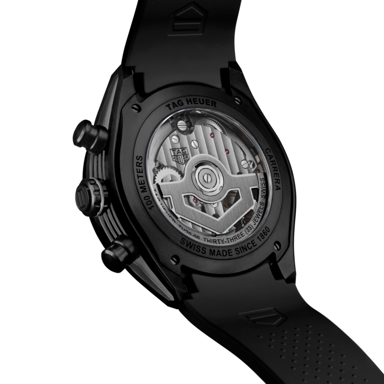 TAG Heuer TAG Heuer Carrera Chronograph Extreme Sport Automático 44 mm Titanio con revestimiento DLC CBU2080.FT6272 Liquidación