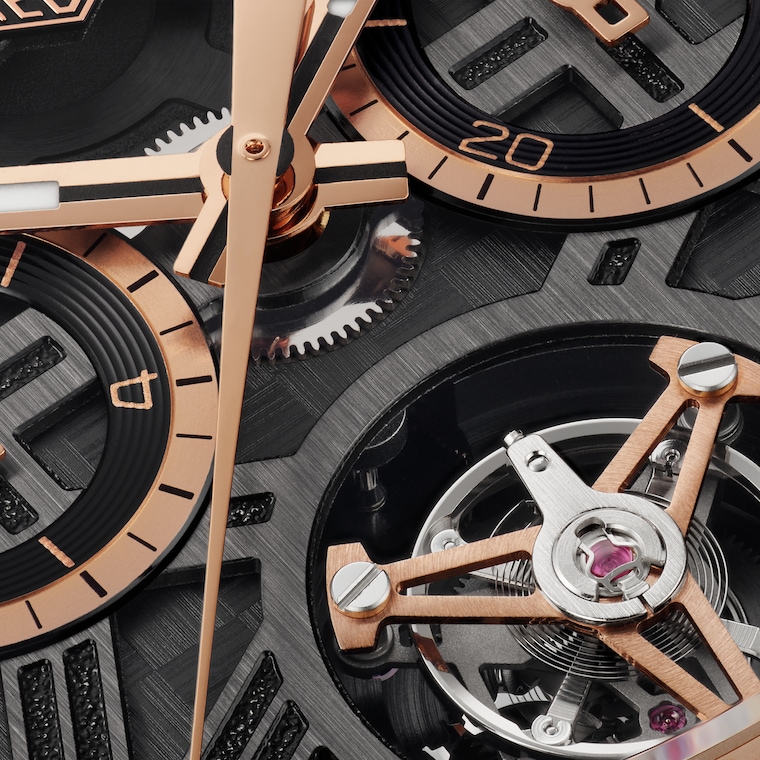 TAG Heuer TAG Heuer Carrera Chronograph Tourbillon Extreme Sport Automático 44 mm Oro y titanio CBU5050.FT6273 Mejor oferta