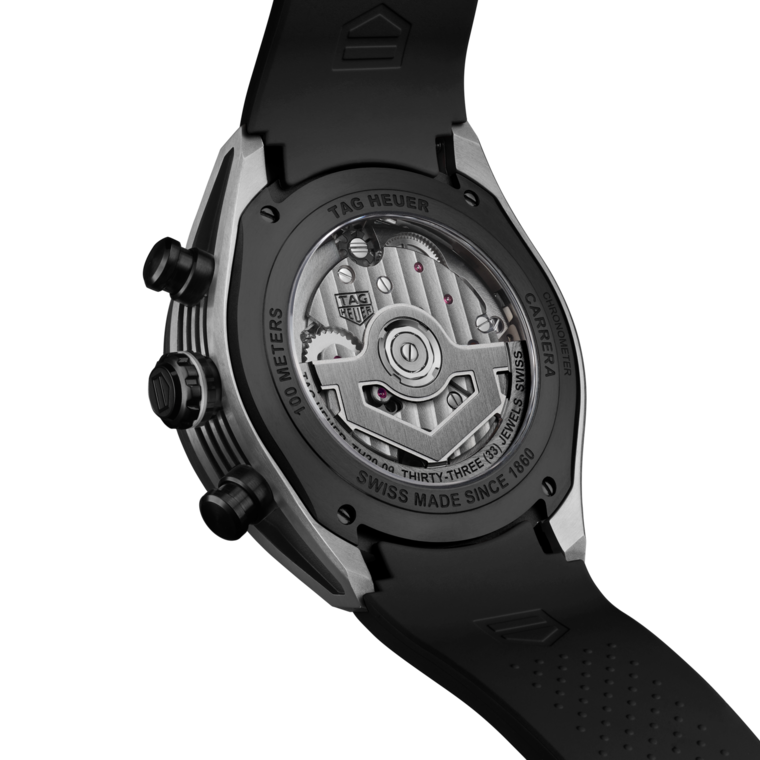 TAG Heuer TAG Heuer Carrera Chronograph Tourbillon Extreme Sport Automático 44 mm Titanio con revestimiento DLC CBU5080.FT6272 Rebajas online