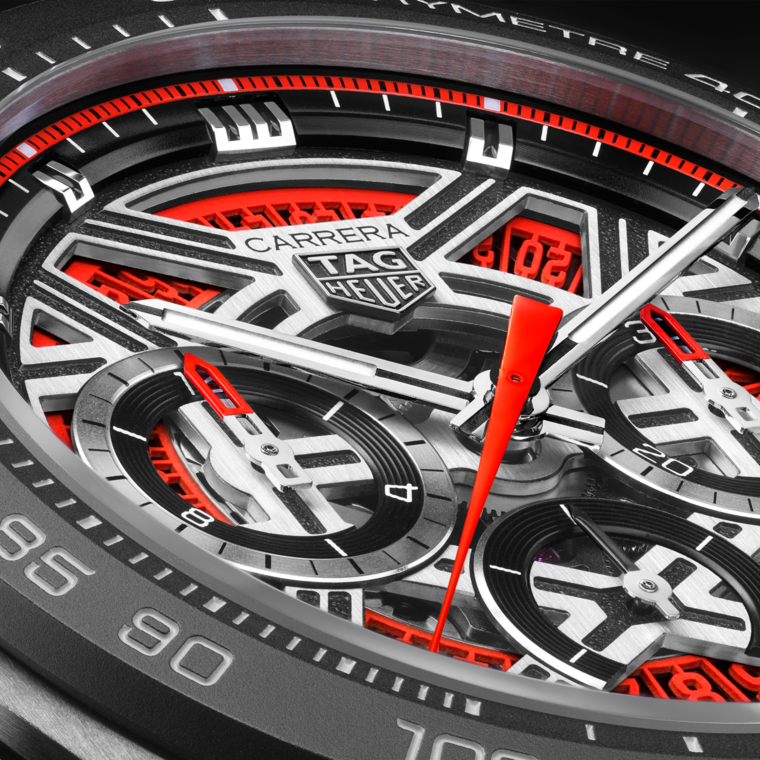 TAG Heuer TAG Heuer Carrera Chronograph Extreme Sport Automático 44 mm Titanio CBU2082.FT6275 Envío gratis