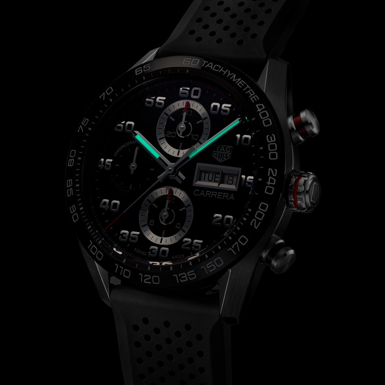 TAG Heuer TAG Heuer Carrera Chronograph Automático 44 mm Acero y cerámica CBN2A1AA.FT6228 Promoción por tiempo limitado
