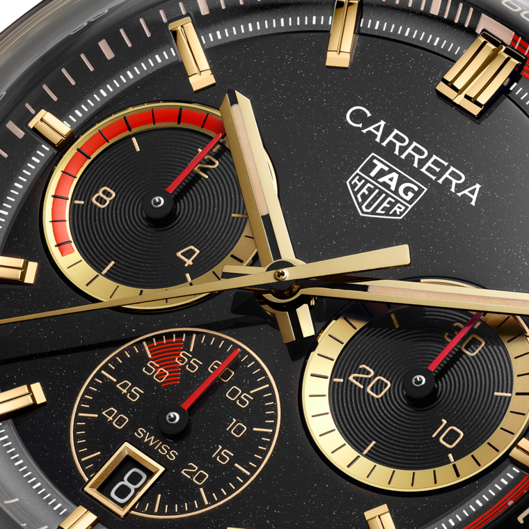 TAG Heuer TAG Heuer Carrera Chronosprint x Porsche Rallye Automático 42 mm Oro 3N CBS2041.EB0382 Tienda de fábrica