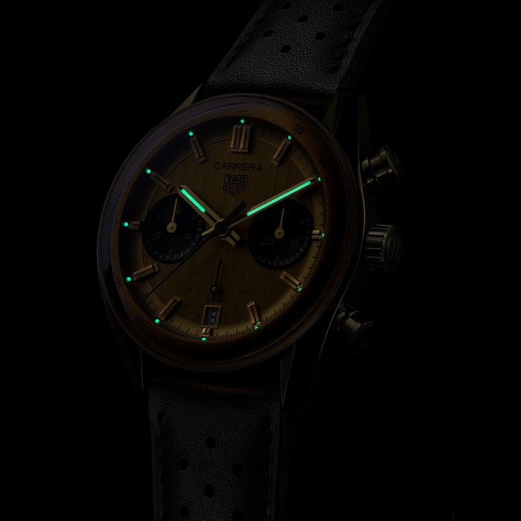 TAG Heuer TAG Heuer Carrera Chronograph Automático 39 mm Oro 3N CBS2240.FC8319 En oferta