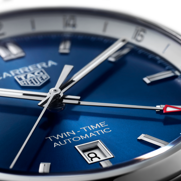 TAG Heuer TAG Heuer Carrera Twin-Time Automático 41 mm Acero WBN201A.BA0640 Outlet