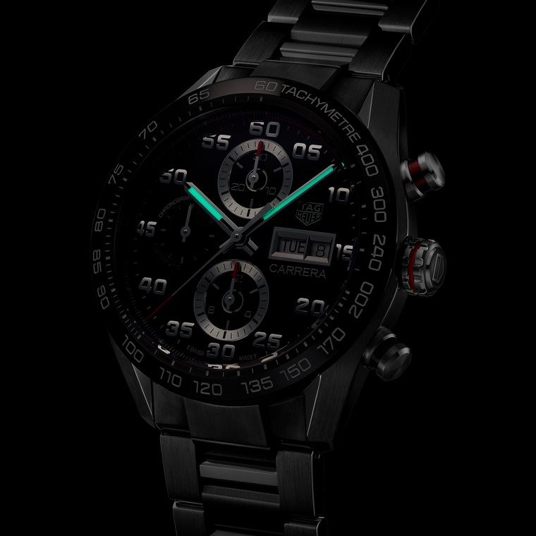 TAG Heuer TAG Heuer Carrera Chronograph Automático 44 mm Acero y cerámica CBN2A1AA.BA0643 Los más vendidos