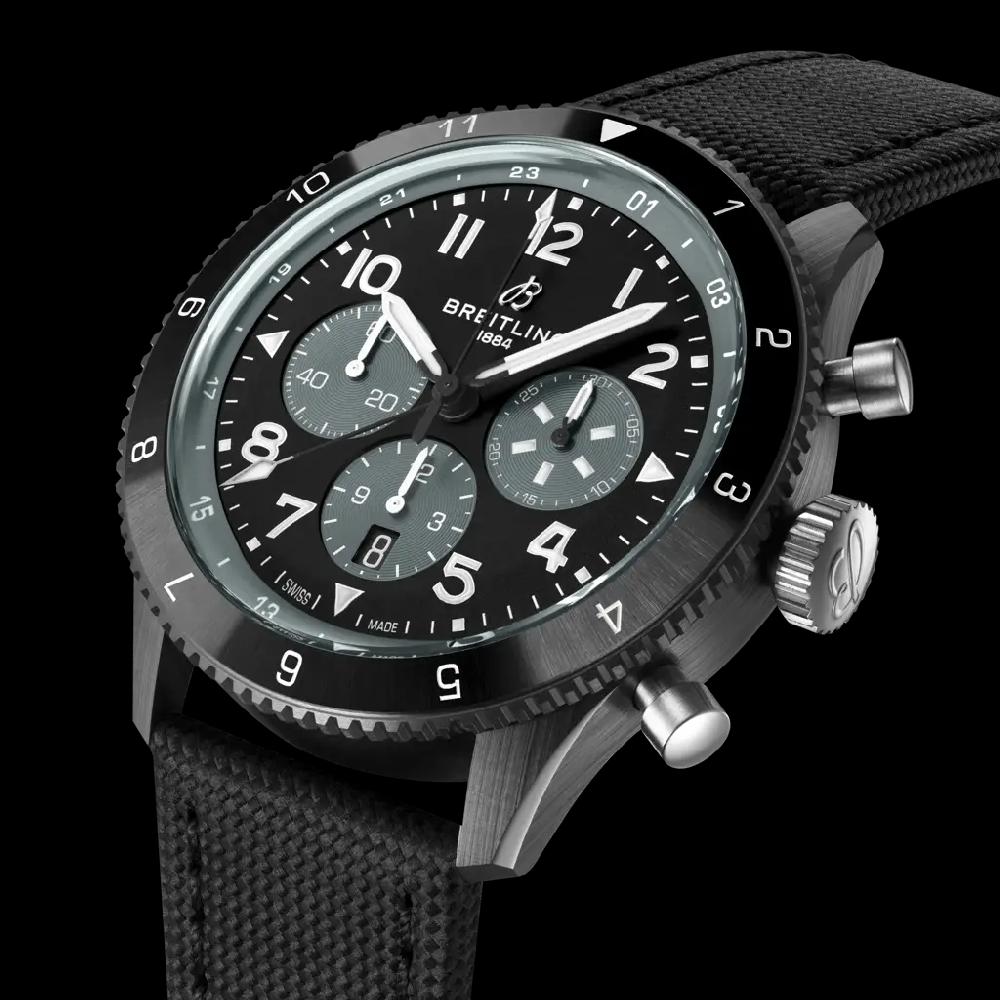 Breitling Super AVI B04 Chronograph GMT 46 Mosquito Night Fighter Promoción por tiempo limitado