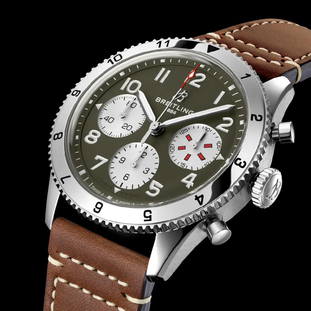 Breitling Classic AVI Chronograph 42 Curtiss Warhawk Promoción trimestral