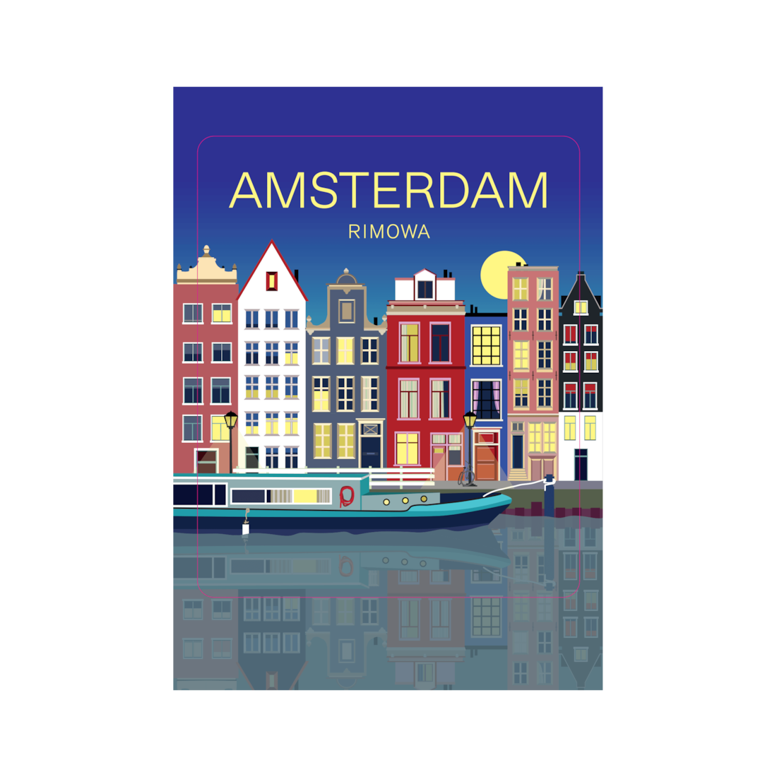 Rimowa PERSONALIZACIÓN - PEGATINAS DE CIUDADES Ámsterdam