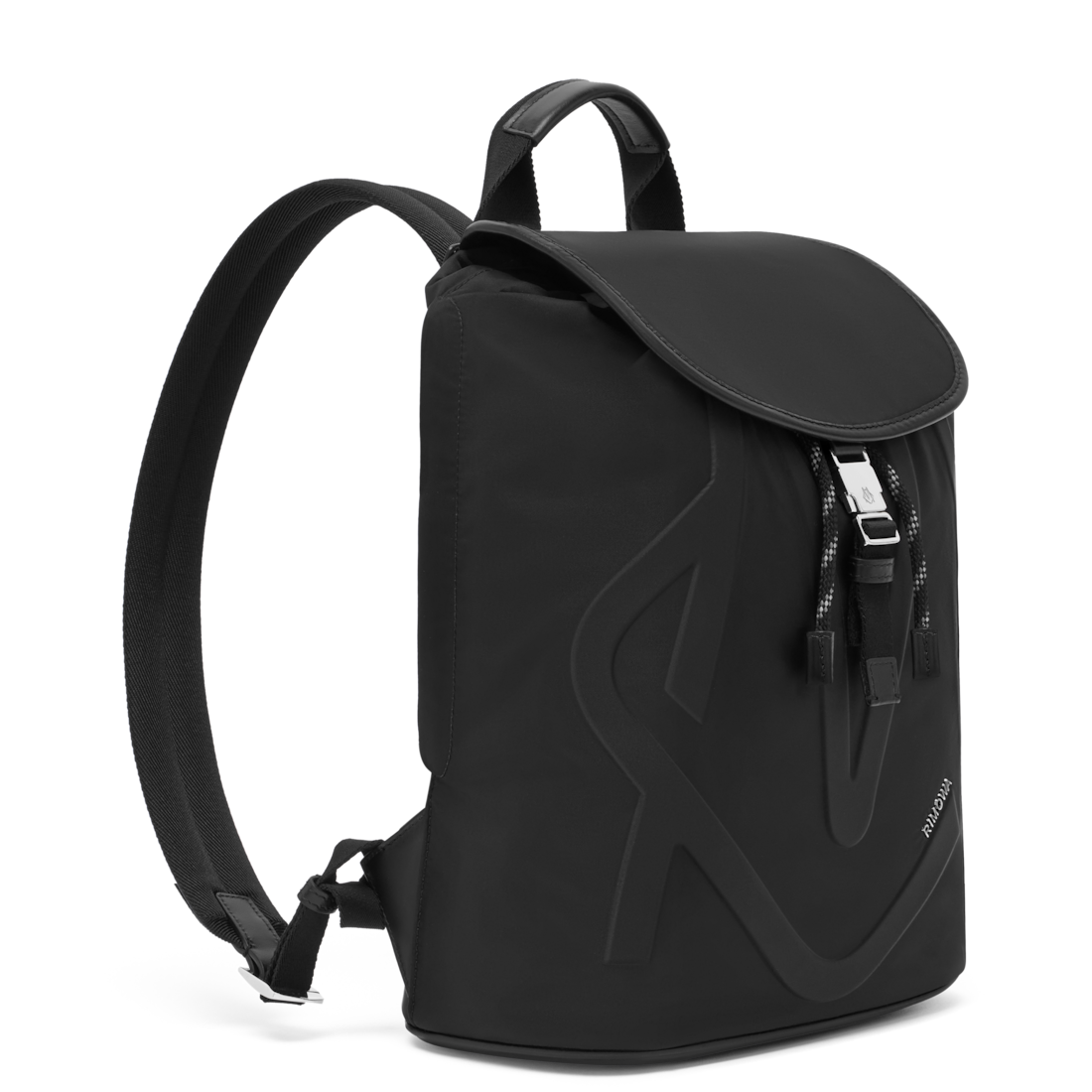 Rimowa Mochila de nailon ECONYL® con solapa Signature - NEGRA Ahorra y exporta