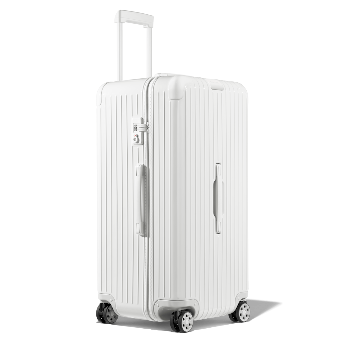 Rimowa Maleta ligera Essential Trunk Plus grande| blanco brillante Oferta exclusiva
