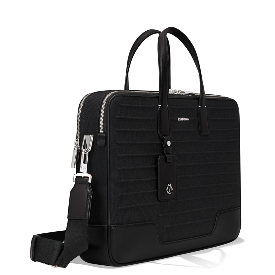 Rimowa Maletín de cuero y lona Rebajas de fábrica