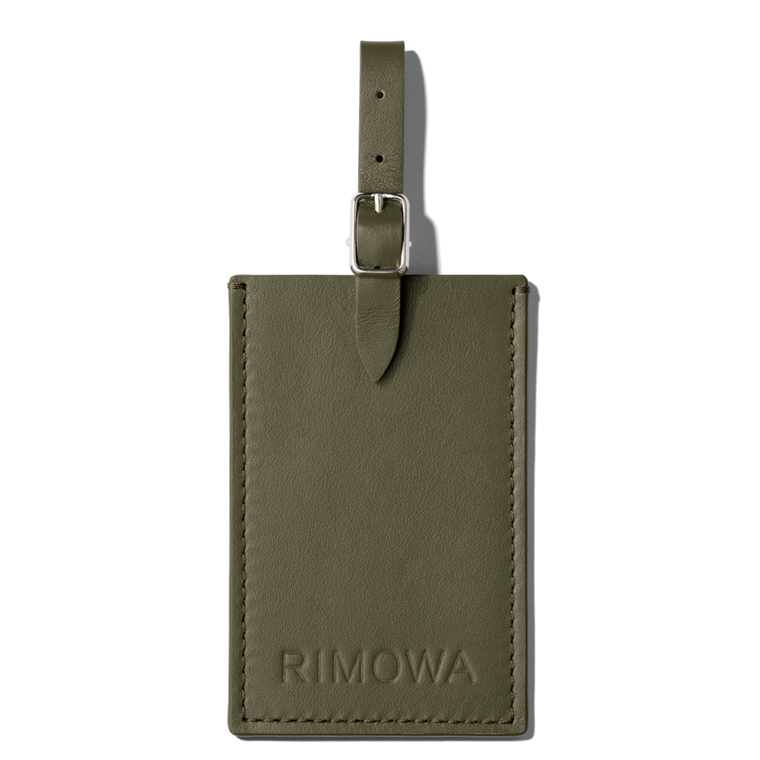 Rimowa Etiqueta de equipaje de cuero personalizada verde cactus COMPRAR AHORA