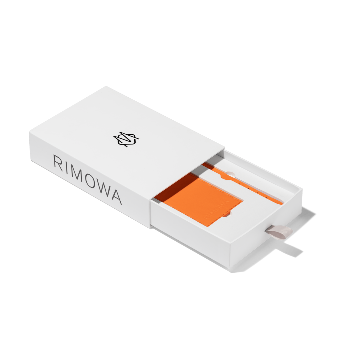 Rimowa Etiqueta de equipaje de cuero personalizada naranja clementina Precio de fábrica